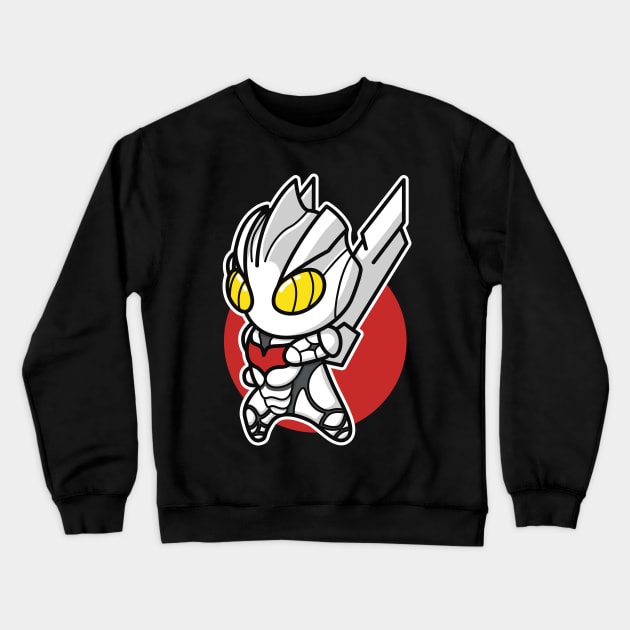 Ultraman Noa Chibi Style Kawaii Crewneck Sweatshirt by The Toku Verse